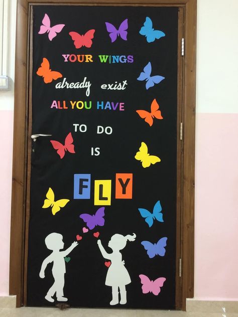 Decoration For Doors Classroom, Door Design For Preschool, Kindergarten Decorations Wall Ideas, Classroom Decoration For Nursery, Grade 1 Door Decoration, Door Charts For Classrooms, Board Decoration For Kindergarten, Abc Decorations Classroom Decor, Grade 1 Classroom Decoration Ideas