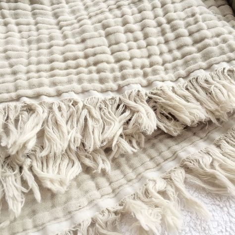 Textured Throw Blanket, Gauze Blanket, Cozy Summer, Fall Bedding, Decorative Throws Blanket, Lightweight Bedding, Summer Blanket, Blanket For Couch, Muslin Blankets