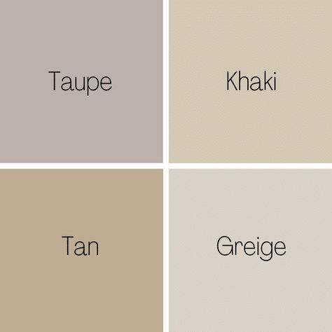 Types of Beige Colors Compared Wardrobe Paint Color Ideas, Taupe Color Pallete, Taupe Wedding Palette, Beige Taupe Paint Colors, Taupe Interior Paint Colors, Light Tan Paint Colors, Grey Beige Color Palette, Paint Colors Beige, Beige Color Code