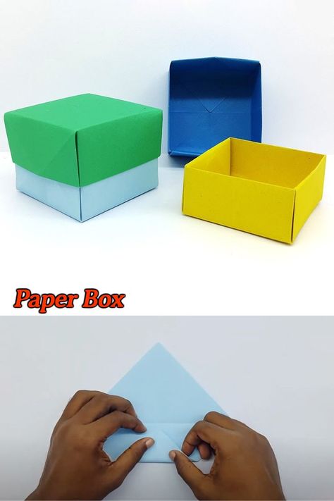 This video will show how to make easy origami box designed by sweet paper. To make this Origami box watch full video and follow the instructions that I showed step by step. #Origami #Box #Children How To Make A 3d Box Out Of Paper, How To Make A Box Out Of Paper Diy, How To Make A Box From Paper, How To Make A Box Out Of Paper Easy, How To Make Paper Boxes, Make A Box Out Of Paper, How To Make A Paper Box Easy, How To Make A Box Out Of Paper, Origami Gift Box Diy