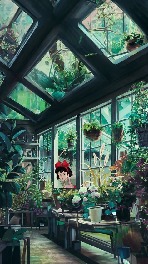 Studio Ghibli Scenes, Tiktok Wallpaper, 숲 사진, Whats Wallpaper, Personajes Studio Ghibli, Studio Ghibli Background, Studio Ghibli Characters, Most Paused Movie Scenes, Howls Moving