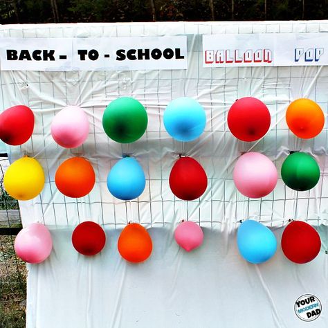 back to school party 10 Back To School Event Decorations, Church Back To School Bash Party Ideas, Back To School Bash Games, Back To School Picnic Ideas, Back To School Party Ideas For Church, Back To School Bash Activities, Back To School Church Event Ideas, Back To School Party Games, Back To School Bash Ideas For Church