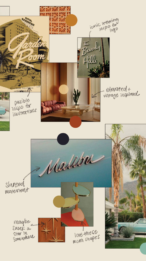 Inspiring Mood Boards, Vintage Design Inspiration, Themed Mood Board, Event Moodboard Ideas, Vintage Aesthetic Graphic Design, Retro Luxury Aesthetic, Graphic Design Mood Board Layout, Retro Inspired Branding, Visual Concept Design