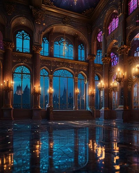 Fantasy Palace Interior, Fantasy Castle Interior, Royal Castles Interior, Fantasy Court, Magical Palace, Castle Ballroom, Fantasy Hotel, Fantasy Palace, Fantasy Interior