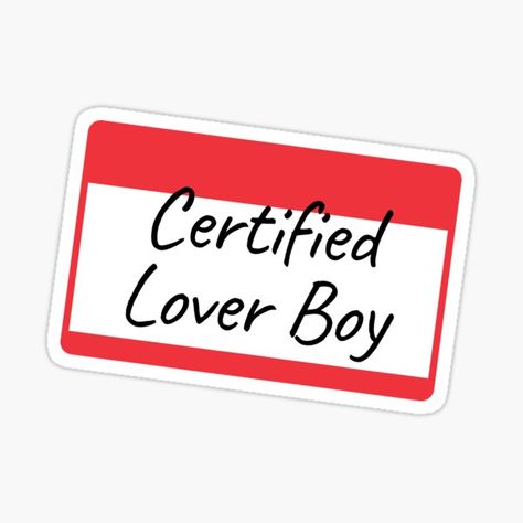 Chamoy Bar, Weeknd Stickers, Boyfriend Scrapbook, Certified Lover Boy, Film Crew, Cute Laptop Stickers, Cover Boy, Boys Sticker, Valentine Stickers