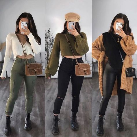 Classic outfits ideas for girls fashion 2021 pinterest aesthetic summer Autumn Clothes Aesthetic Vintage, Casual Hangout Outfit Fall, Autumn Outfits Baddie, Brunch Outfit Inspiration, Girly Grunge Outfits Fall, Girly Grunge Style, Sporty Edgy Outfits, Classic Baddie Outfit, Classic Grunge Outfits