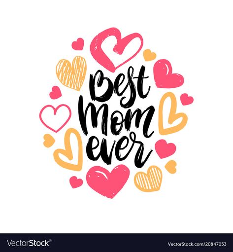 Happy Mothers Day Calligraphy, Calligraphy Illustration, Happy Mothers Day Images, Mothers Day Images, Mothers Day Poster, Mother Day Wishes, Festival Poster, Beste Mama, Best Mom Ever