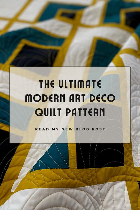 Art Deco Quilt Designs, Amazing Quilts Inspiration, Midcentury Quilt Patterns, Quilt Pattern Large Print Fabric, Bold Quilt Patterns, Mid Century Modern Quilt Patterns Free, Modern Easy Quilt Patterns, Modern Quilts Contemporary Free Pattern, Midcentury Modern Quilt Pattern