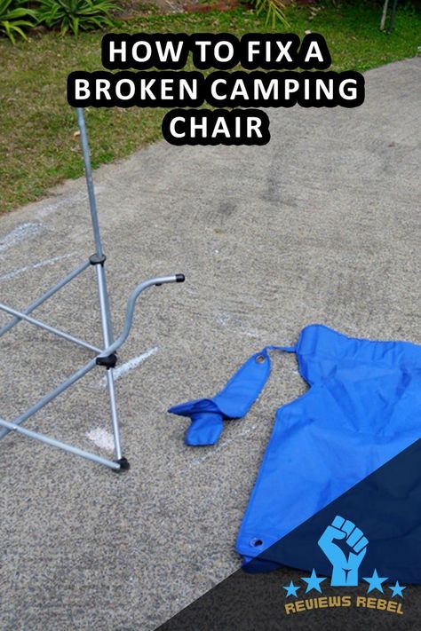 If your camping chair is broken, there are a few things you can do to fix it. First, check the chair for any apparent signs of damage. If the chair is made of metal, look for any bent or broken pieces. Read the article to know more. #campingchair #campingchairs #recliningcampingchair #nomorecampingchairs #retrocampingchairs #vintagecampingchair #campingchairsinthelivingroom #retrocampingchair #newcampingchair #vintagecampingchairs #pinkcampingchair #bigcampingchair Diy Camping Chair, Diy Chairs, Camp Chair, Chair Repair, Broken Pieces, Camping Chair, Camping Bag, Vintage Camping, Camping Chairs