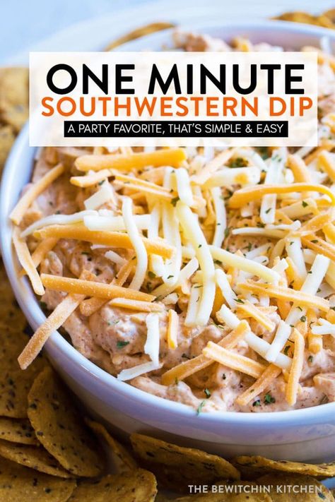 Southwestern Dip Recipe, Cold Taco Dip, Southwestern Dip, Making Turkey Gravy, Chip Dip Recipes, Cold Dip Recipes, Southwestern Recipes, Vegetable Platter, Taco Dip