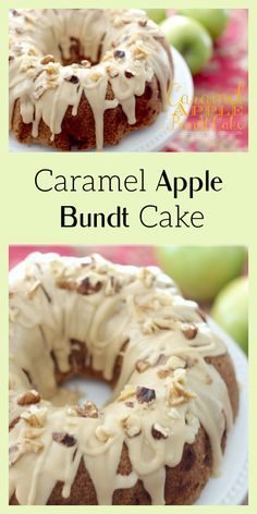 Caramel Apple Bundt Cake, Apple Bundt Cake Recipes, Apple Bundt Cake, Savory Cakes, Caramel Apple Cake, Creamy Caramel, Caramel Frosting, Salty Cake, Gateaux Cake