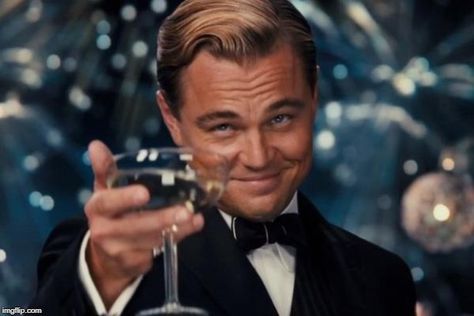 Leonardo Dicaprio Cheers Happy Face Meme, Cheers Meme, Leonardo Dicaprio Funny, Leonardo Dicaprio Meme, Happy Birthday Funny Cats, Blank Memes, Happy Birthday Quotes Funny, Birthday Quotes Funny, Leo Dicaprio