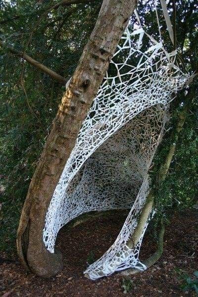 Snail Trail, Compton Verney, Boom Kunst, Deco Nature, Natural Structures, Earth Art, Forest Art, Wow Art, Art Installation