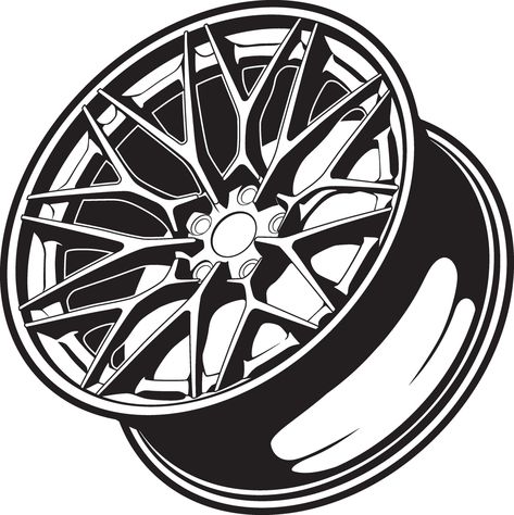 Download the car wheel illustration for conceptual design 2075388 royalty-free Vector from Vecteezy for your project and explore over a million other vectors, icons and clipart graphics! Wheel Illustration, Wheel Tattoo, Automotive Logo Design, Car Sticker Design, Wheel Art, Automotive Artwork, Car Icons, Car Vector, Automotive Logo