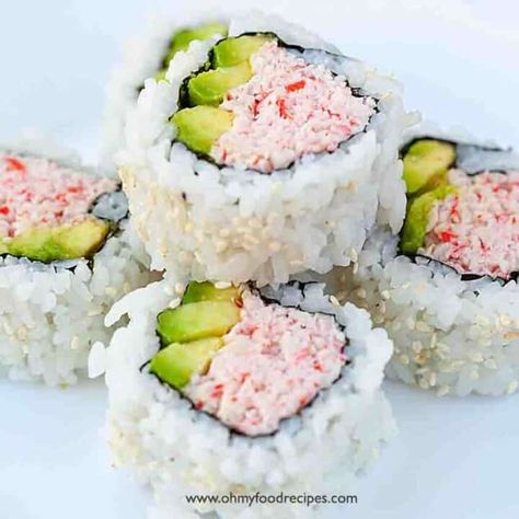 Surimi Sushi, California Roll Recipe, California Roll Recipes, Making Sushi Rice, California Roll Sushi, Sushi Recipes Homemade, California Rolls, Sushi Roll Recipes, Tesco Real Food