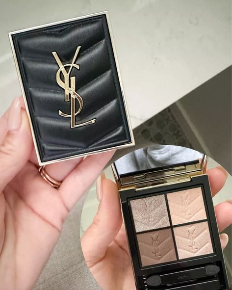 This YSL eyeshadow palette is my makeup obsession to snag during the Sephora Sale! Shade: 100 Stora Dolls has the perfect cool toned neutrals! Ysl Eyeshadow Palette, Ysl Palette, Ysl Eyeshadow, Makeup Ysl, Ysl Girl, Luxury Eyeshadow, Ysl Makeup, Sephora Sale, Palette Makeup