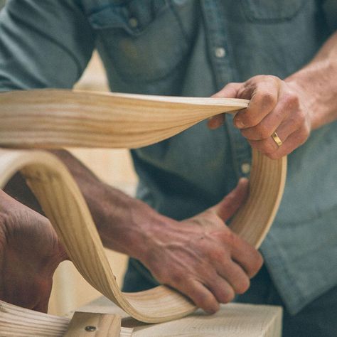 Bending Plywood, Bend Wood, Wood Bending, Steam Bending, Steam Bending Wood, Tom Raffield, How To Bend Wood, Drying Room, Curved Wood