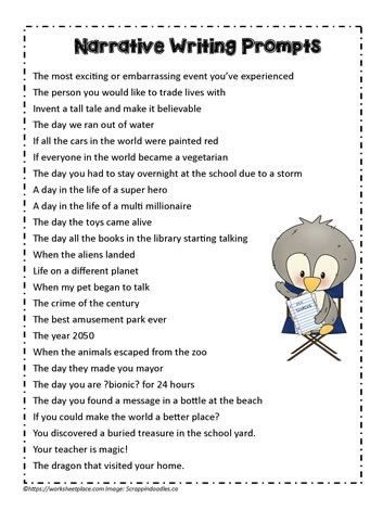 Writing prompts that will help students get an idea of what they want to write about. They would place this in their notebook. Narrative Writing Prompts Middle School, Narrative Writing Prompts 3rd Grade, Personal Narrative Ideas, Narrative Writing Topics, Narrative Writing 4th Grade, Personal Narrative Essay Examples, Essay Writing Prompts, Essay About Yourself, Personal Narrative Writing Prompts