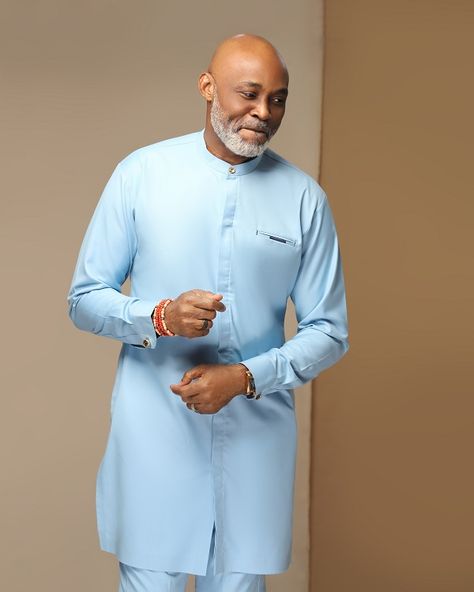 Trad Styles For Men, Nigerian Kaftan Styles For Men, Richard Mofe Damijo Fashion, Kaftan Designs For Men 2021, Men Wears Native, Native Men Style, Mens Kaftan African Men, Styles For Men Native, Mens Native Styles