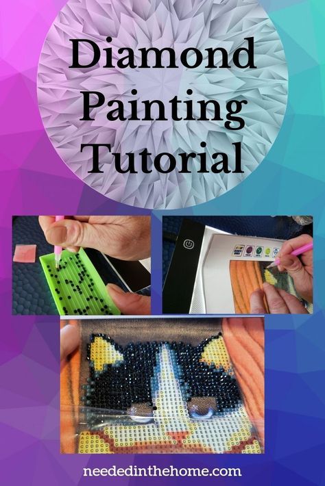 Diamond Painting Instructions, Diamond Bead Art, How To Diamond Painting, How To Do Diamond Painting, Diamond Painting Tutorial, Gem Painting Tutorial, Diamond Painting Coasters, How To Diamond Paint, How To Do Diamond Art