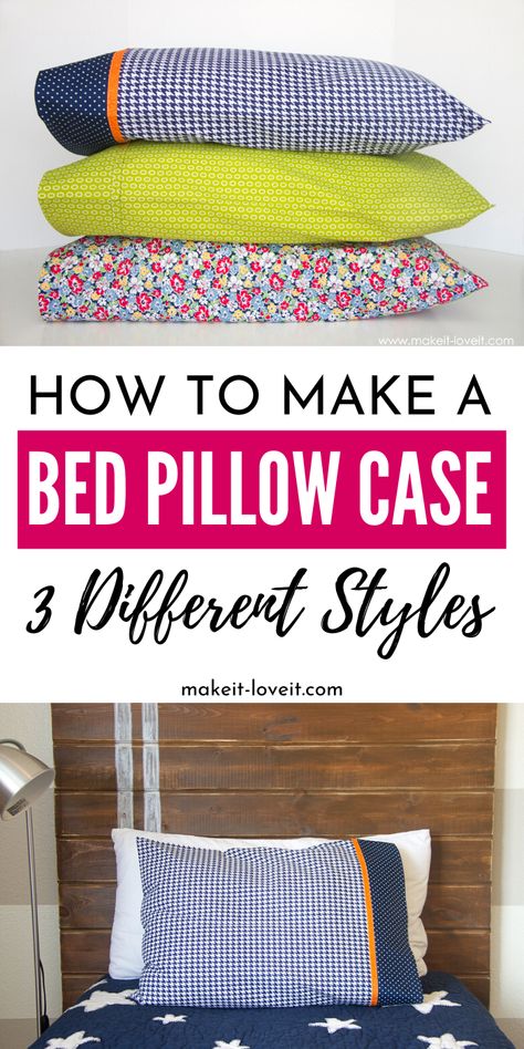 Portable Pillowcase Pillow Bed, Pillowcase Pattern Free, Pillow Case Sewing Pattern Free, Seeing A Pillow Case, Sewing Pillowcases For Beginners, Covering Pillows With Fabric Easy Diy, Making Pillowcases Simple, How To Make A Pillow Case Easy, Diy Pillow Cases Easy