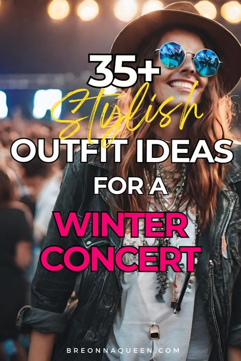 Winter concert outfit ideas, What to wear to an indoor winter concert, Winter concert fashion tips, Winter concert attire for women, female winter concert outfits, Winter concert dress code, Cold weather concert outfits, Stylish winter concert outfits, Winter concert outfit inspiration, Cozy winter concert outfits Cold Weather Outfits Concert, Festival Outfits Winter Outdoor, Cool Weather Concert Outfit, Blues Concert Outfit Night, Concert Outfit 30s, Bryce Vine Concert Outfit, Concert Outfit For Cold Weather, Festival Outfit For Cold Weather, Winter Outfit For Concert