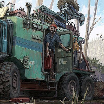 Cyberpunk Truck Concept Art, Post Apocalyptic Settlement Concept Art, Apocalypse Car Concept Art, Post Apocalyptic Car, Military Vehicles Concept Art, Fantasy Craft, Post Apocalyptic Art, Vintage Motorcycle Posters, Motorcycle Posters