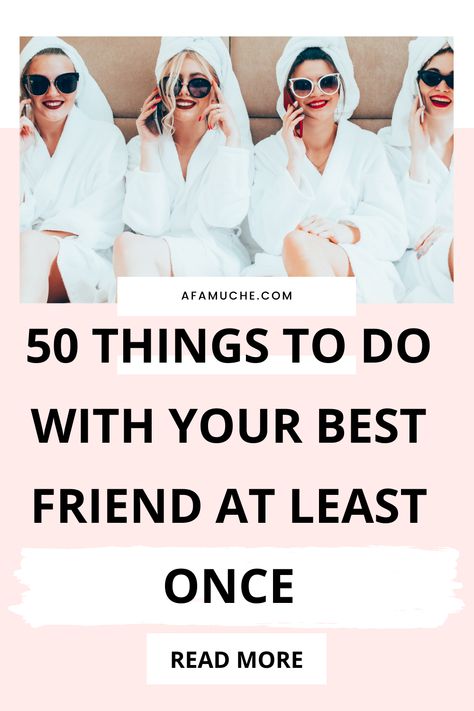 Plans To Do With Your Best Friend, Exciting Things To Do With Friends, Best Friend Day Ideas, Bored With A Friend, Friendship Dates Ideas, Things To Do With Best Friend, Ladies Night Party Themes, Things To Do With Your Best Friend, Do With Your Best Friend