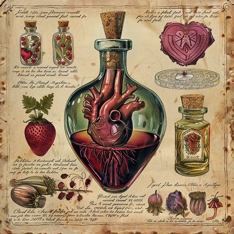 Poison Illustration, Grimoire Aesthetic, Potion Book, Jar Illustration, Witch Potions, Potions Book, Monster Craft, Witch Potion, Cutie Quote