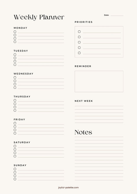 Minimalist Clean Weekly Planner Planner Organization Weekly, Goodnotes Assignment Planner, Weekly To Do Template, Goodnotes Template Free To Do List, Pdf Planner Pages Free, Weekly Planner Goodnotes Free, Weekly Planner Pdf Free, Week Planner Ideas, Goodnotes To Do List Template Free