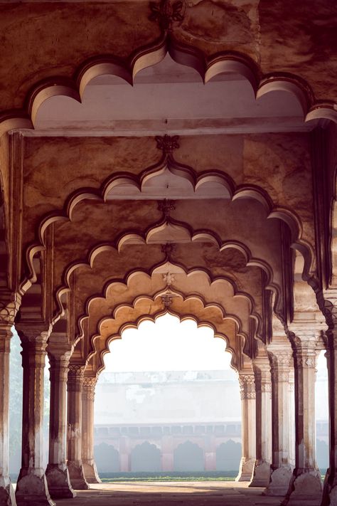 Cultural Architecture, Indian Architecture, Rajasthan Fort, India Architecture, Agra Fort, Mughal Architecture, Mughal Empire, History Of India, Architecture Painting