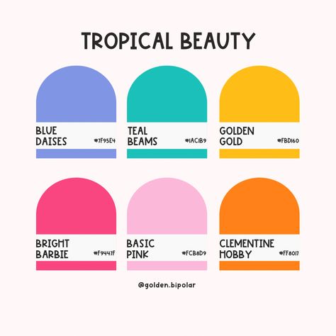 90s Color Pallete, Color Pallets Bright, Color Palette Fun Happy, Bright Tropical Color Palette, Nike Color Palette, Color Pallete 2024, Festival Colour Palette, Color Palette 6 Colors, Gen Z Colors