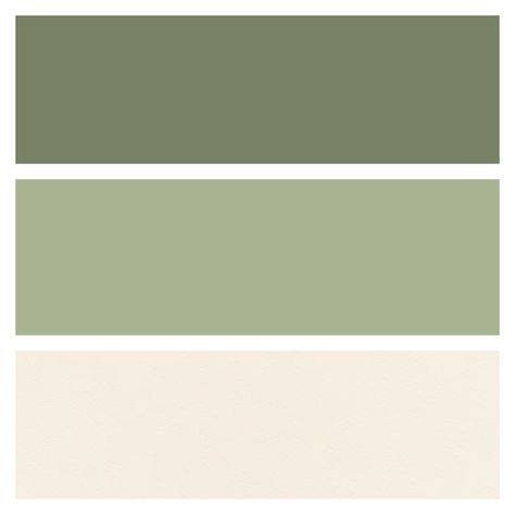 Green White Cream Color Palette, Green Cream Palette, Sage Green Cream Bedroom, Cream And Sage Aesthetic, Sage And White Aesthetic, Green Colour Kitchen Ideas, Cream And Green Room Aesthetic, Matcha Green Paint Color, Dark Green And Cream Color Palette