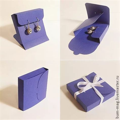 Diy Jewelry Box Ideas, Jewelry Box Ideas, Box Ideas Gift, Diy Jewelry Box, Jewelry Packaging Diy, Watch Packaging, Jewelry Packaging Design, Handmade Gift Ideas, Gift Wrapping Techniques