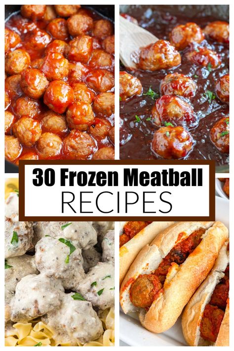 Meatball Meal Prep Recipes, Dinner Recipe With Meatballs, Frozen Meatball Sandwiches, Recipes That Include Meatballs, Freezer Meatball Subs, Frozen Meatball Lunch Ideas, Meatball Freezer Meal Make Ahead, Easy Meals With Meatballs, Cheap Meatball Recipe