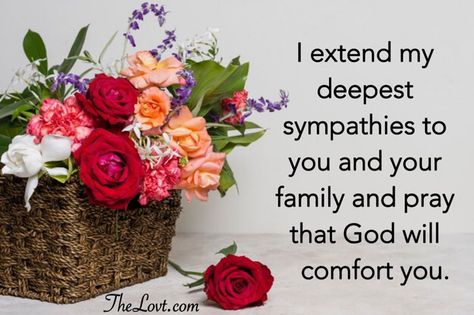 Heartfelt Words Of Condolences - TheLovt My Condolences For Your Loss, Words Of Condolences, Deepest Sympathy Messages, My Deepest Condolences, Condolences Messages, Sending Condolences, Words Of Condolence, Sympathy Card Sayings, Bereavement Quotes