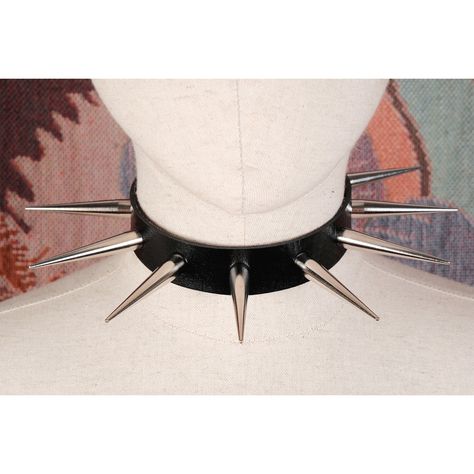 Punk Choker With Long Spikes/vegan Leather Punk Necklace/spiked Choker/spiked Collar/punk Collar/gothic Choker Collar/sub Collar Sub/cosplay - Etsy Spiky Collar, Sub Collar, Spike Choker, Spiked Choker, Spiked Collar, Punk Choker, Gothic Choker, Punk Necklace, Gothic Chokers