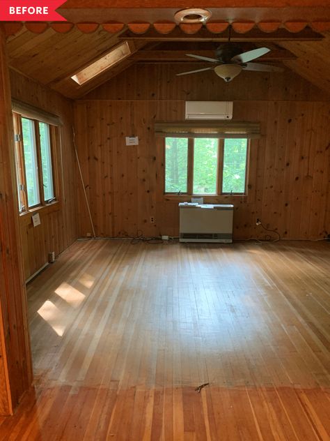 Log Cabin Loft, Log Cabin Makeover, Log Cabin Living Room, Cabin Homes Interior, Modern Cabin Interior, Cozy Cabin Decor, 1950s Summer, Mountain Cabin Decor, Modern Log Cabin