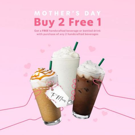 Starbucks Promotion Poster, Buy 2 Get 1 Free Promotion, Mothers Day Promotion Ideas, Buy 1 Get 1 Free Design, Buy 1 Get 1 Free Creative Ads, Buy 1 Take 1 Poster, Buy 2 Get 1 Free Posters Design, Buy 2 Get 1 Free Posters, Buy One Get One Free Poster Design