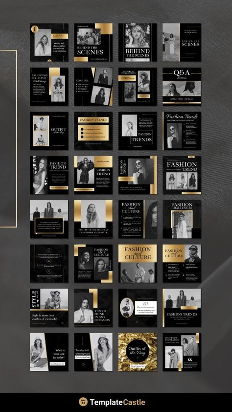 Download and customize stunning Canva templates for your luxury brand's social media posts. All templates are fully editable and can be used on all #Ig_Stories #Instagram_Templates #Professional_Look #Canva_Templates Beauty Social Media, Black Branding, Black Manicure, Salon Beauty, Trending Fashion Outfits, Social Media Branding, Elegant Chic, Professional Look, Canva Templates