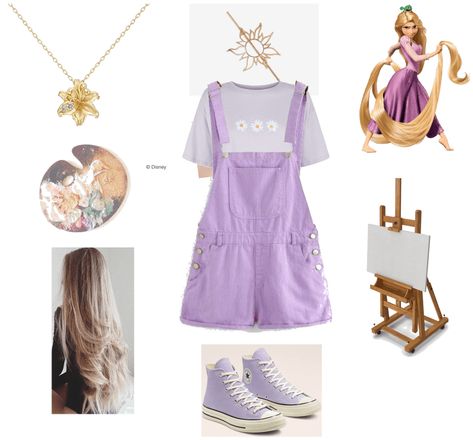 Modern Rapunzel outfit ideas | Modern Rapunzel Disneyland Outfits Rapunzel, Tangled Rapunzel Disneybound, Disney Bound Rapunzel Casual, Casual Rapunzel Outfit, Rapunzel Disneyland Outfit, Rapunzel Disney Bound Outfits, Rapunzel Themed Outfit, Modern Day Rapunzel Outfit, Rapunzel Outfit Aesthetic