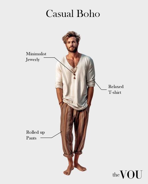 Men's Boho Style, Man Boho Style, Men’s Bohemian Fashion, Bohemian Man Outfit, Boho Man Outfit, Bohemian Men Fashion, Boho Clothes Men, Bohemian Man Style, Male Bohemian Fashion