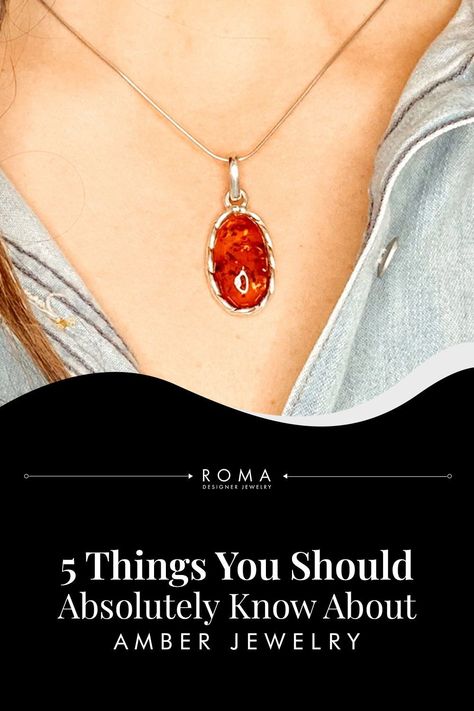 What is it about amber jewelry that makes it super sought out among jewelry lovers? Well, it's not just their look. Here are 5 things you should absolutely know about everything amber necklaces, pendants, stones, earrings, etc. Click to learn more. Stones Earrings, Jewellery Trends, Latest Jewellery Trends, Ancient Roman Glass, Mystic Quartz, Amber Gemstone, Roman Glass, Amber Necklace, Latest Jewellery