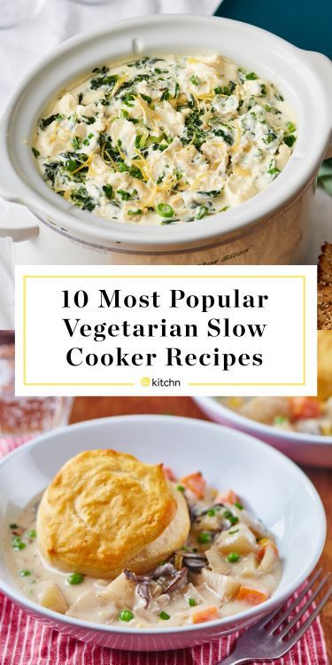 Kitchn's Most Popular Vegetarian Slow Cooker Recipes | Kitchn Pot Pie Crockpot, Easy Healthy Weeknight Dinners, Glazed Squash, Chili Crock Pot, Breakfast Grits, Slow Cooker Minestrone, Dip For Parties, Chickpea Tikka Masala, Vegetarian Chili Crock Pot