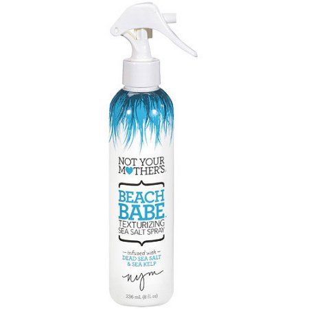 Not Your Mother's Beach Babe Texturizing Sea Salt Spray, 8 fl oz, Black Natural Beach Waves, Lady Locks, Not Your Mothers, Affordable Beauty Products, Sea Salt Spray, Dead Sea Salt, Sea Spray, Texturizing Spray, Salt Spray