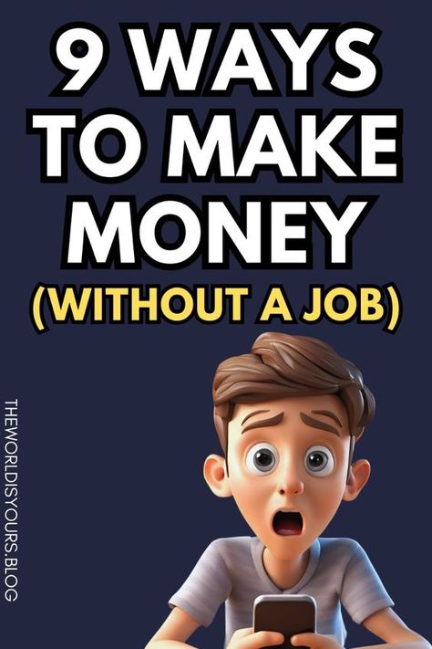 Discover 9 easy ways to make money online with $0 investment in 2024! These online side hustle ideas will help you make extra money fast and work from anywhere. Perfect for beginners who want to start earning real cash online without upfront costs. Easy Small Business Ideas, Free Money Now, Computer Jobs, Easy Ways To Make Money, Easy Money Online, Ways To Get Money, Financial Security, Jobs Online, Side Hustle Ideas