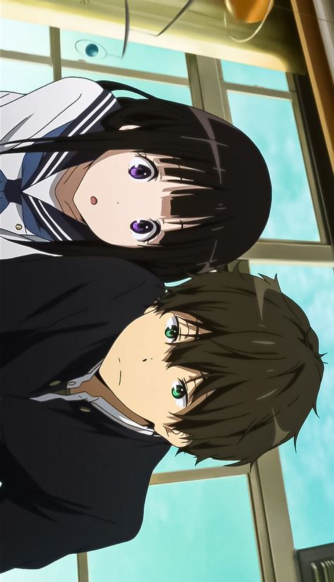 Chitanda X Oreki Wallpaper, Hyouka Anime Wallpapers, Hyouka Chitanda And Oreki, Hyouka Wallpapers, Houtarou X Chitanda, Hotaro Oreki, Hyouka Anime, Hyouka Oreki, Eru Chitanda