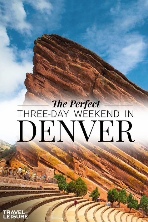 The Perfect Three-day Weekend in Denver - Denver is easier to access and has more things to do than ever before. From a bustling dining scene to renowned art to outdoor activities, locals and visitors alike are realizing that the Mile-High City should be on every vacation bucket list. #Denvertraveltips #weekendtravel #weekendgetaways #threedayweekendtripideas | Travel + Leisure Weekend In Denver, Denver Vacation, Denver Travel, Colorado Adventures, Colorado Vacation, Colorado Travel, Camping Outfits, Destination Voyage, Estes Park