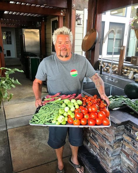 Inside Guy Fieri’s Ranch! Take a Tour of the TV Chef’s Santa Rosa Estate Guys Ranch Kitchen Recipes, Guys Ranch Kitchen, Guy Fieri Recipes, Sprawling Ranch, Celebrity Chef Recipes, Food Network Chefs, Ranch Kitchen, Outdoor Cooking Spaces, Santa Rosa California