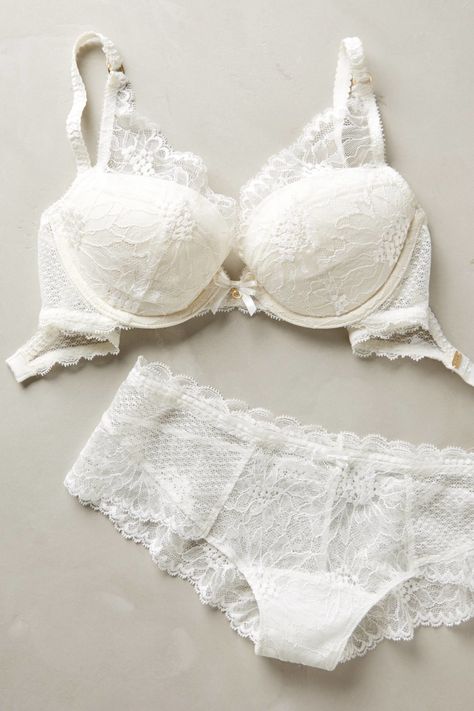 View entire slideshow: Beautiful Bridal Lingerie that Will Make Him a Very Happy Husband on http://www.stylemepretty.com/collection/2328/ Classic Lingerie, Trendy Swimwear, Cute Lingerie, Norma Jean, Victoria Secret Fashion, Lingerie Outfits, White Lingerie, Victoria Secret Fashion Show, Wedding Lingerie